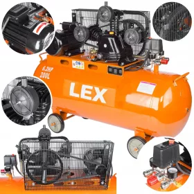 Al-Fa ALC200-2/400V Ölkompressor 200 l 8 bar