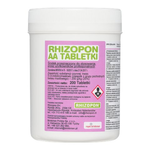RHIZOPON AA 50mg 200 Wasserlösliche Tabletten - Professioneller Wurzelstimulator XL-Packung
