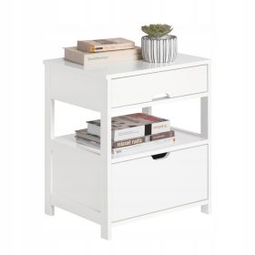  SoBuy FRG258-W Nachttisch, Beistelltisch