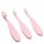  BabyOno rosa Zahnbürsten, 3 Stück