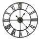 Uhr für zu Hause Handloteka Wanduhr schwarz 60cm