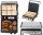  Contact, Panini, klappbarer Elektrogrill Lund 67457 Silber/Grau 2000 W