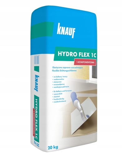 KNAUF HYDRO FLEX 1K FLEXIBLER MÖRTEL