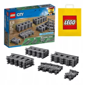  LEGO City 60205 Gleise + VP-Papiertüte LEGO 6315792 Mittel