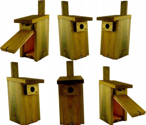  Nistkasten für Vögel Nistkästen-Set 6-tlg.