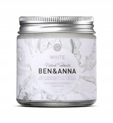 Ben und Anna Natürliche Zahnpasta Weiße natürliche Zahnweiß-Zahnpasta 100 ml