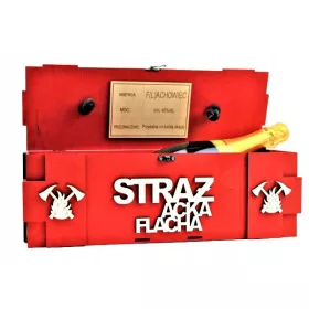    Werkzeugkasten für Alkohol, Geschenk für einen Feuerwehrmann, kostenloser Anhänger