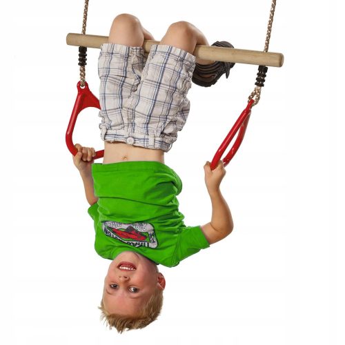 Schaukel für Kinder, Gymnastiktrapez, Spielzeug für den KBT-Spielplatz, rot
