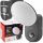  Maclean Garten-Wandleuchte, Schirme in Grau und Silber, integrierte LED-Quelle 15 W + BOX-KARTONVERPACKUNG