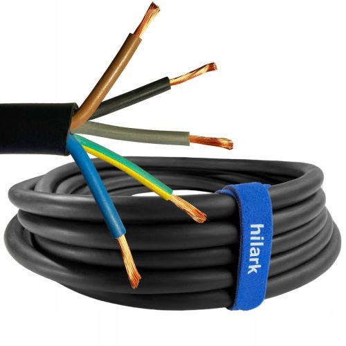 OnPd Hilark rundes Elektrokabel 5x4 mm² 100 m