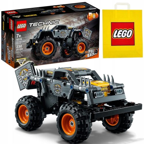  LEGO Technic Monster Jam Max-D 42119 + VP Papiertüte LEGO 6315792 mittel