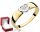  Verlobungsring mit Diamanten