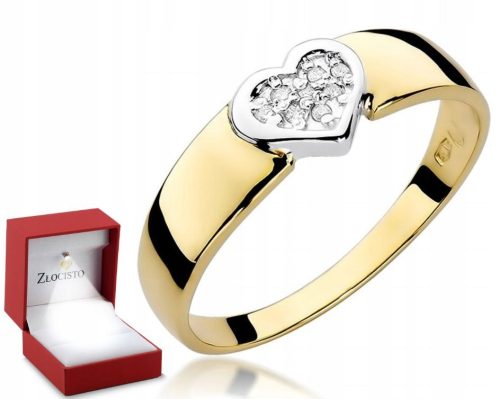  Verlobungsring mit Diamanten