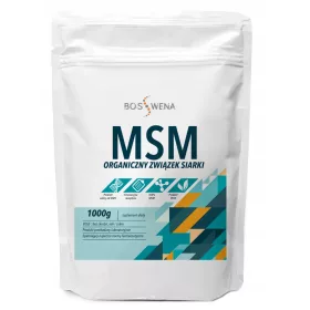   MSM Pulver 1kg - Hochwertiges Nahrungsergänzungsmittel aus organischer Schwefelquelle