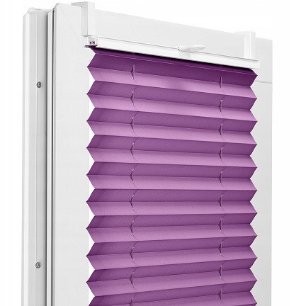Plissees Plissee für Fenster 123cm x 150