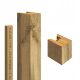 Dekorlamelle Golddoor L-2800x40x29-DW Natureiche Wotan MDF-Platte 2,9 x 275 cm