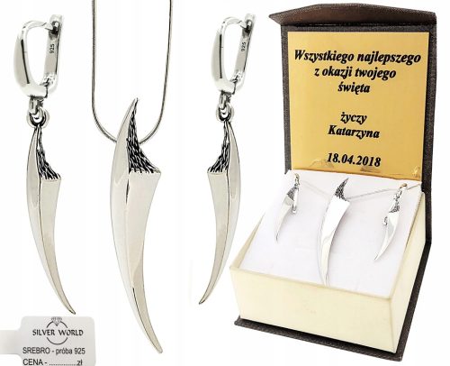  Ein phänomenales Schmuckset aus 925er Silber