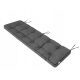  Hobbygarden Kissen 50 x 150 x 8 grau