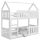 AJKmeble House Minibett 84 x 194 cm weiß