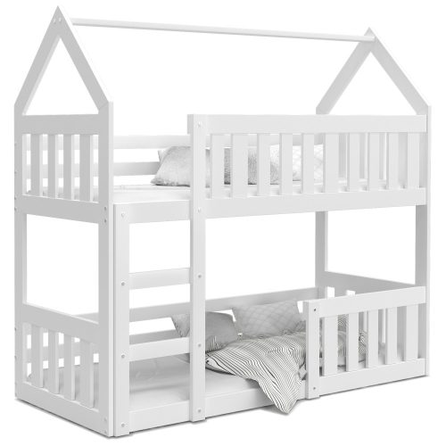  AJKmeble House Minibett 84 x 194 cm weiß