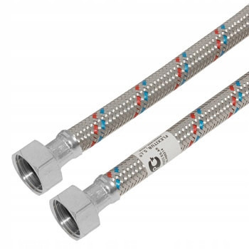 Wasserschlauch 1/2 x 1/2 Gewinde/Gewinde 60 cm. 10 Jahre Garantie