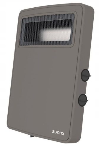  Elektrischer Badheizkörper 2000 W 270 x 362 mm grau