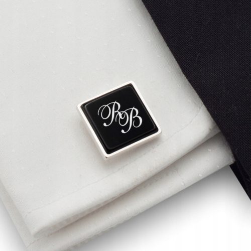  Gravierte Manschettenknöpfe als Geschenk für den Ehemann