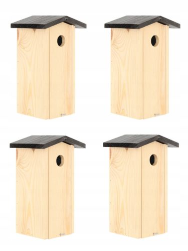  Mazur B001 Vogelnistkasten, braun, 12x12x28 cm
