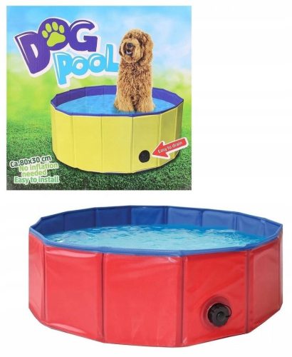 DOG POOL rundes Erweiterungsbecken 80 x 80 cm