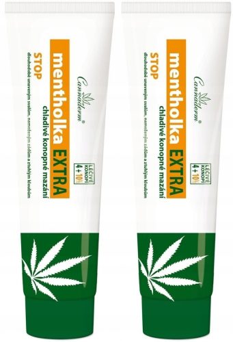 Cannaderm Mentholka EXTRA maść konopna na bóle mięśni stawów CBD 14% 150 ml