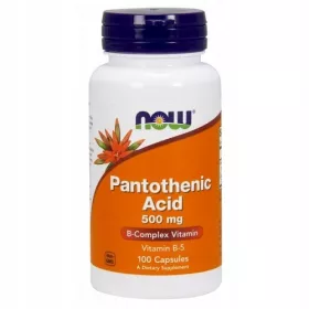   Pantothensäure 500 mg – Vitamin B5 hochdosiert, 100 Kapseln