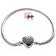  Armband aus 925er Silber, modulare Momente, Basis für Charms, Perlen 17-21 cm
