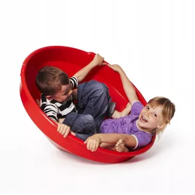 Gonge-Kegeldreher zum Schaukeln, rot