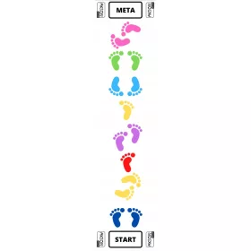  Animationsstrecke Akson Center Jumping Skins 45 x 200 cm