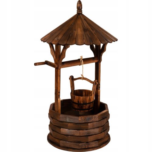  Tuin Brunnenholz 65 cm x 65