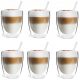 Gläser und Tassen Vialli Design Latte-Gläser 320 ml 6 Stk.