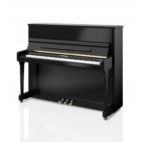  Klavier W. Hoffmann V-120 schwarz glänzend