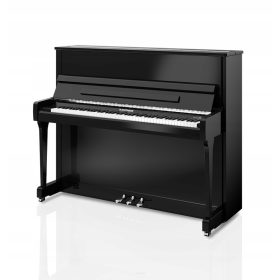  Klavier W. Hoffmann V-120 glänzend schwarz + chrom