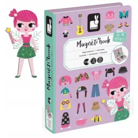  Janod Magnetpuzzle Magnetibook Kostüme Mädchen