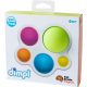  Sensorischer Beißring von Fat Brain Toys, mehrfarbiger Kunststoff