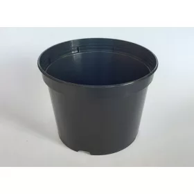    PSGR Blumentopf 15 cm x 15 x 11,5 cm Durchmesser 15 cm Kunststoff schwarz