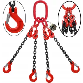 KETTE EINZEL 4C 4,25T 2M verkürzte Haken