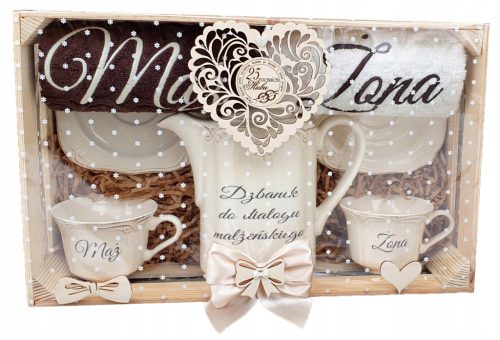  Geschenkkorb zum 25. Hochzeitstag Cotton Pine 5 Elemente