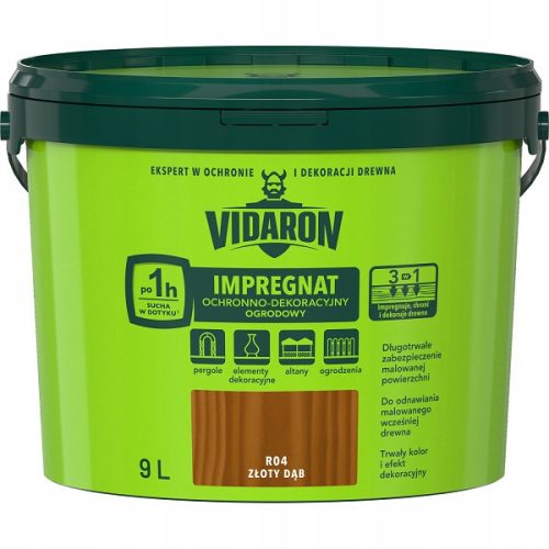 Vidaron Holzimprägnierung, goldene Eiche, 9 l