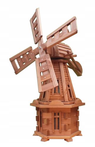  Gartenwindmühle aus Holz Windmühlen 100 cm, 3 Typen