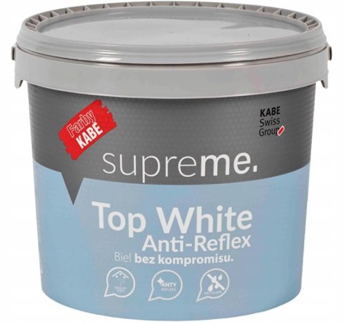 Kabe Acryl-Wandfarbe 10 l, mattweiß