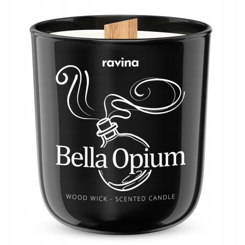 Kerzen Traditionelle Sojakerze Black Opium Ravina 1 Stk.