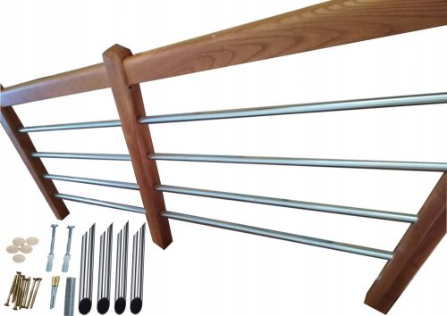 Komplettes Treppengeländer