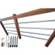 Komplettes Treppengeländer