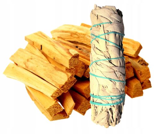 Duftende Räucherstäbchen Set Räucherstäbchen mit weißem Salbei Palo Santo Sticks Palo Santo 50 g